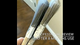 After 8 Months Use Zachary ROYAL Brushes Review